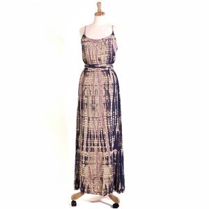 [michael Stars] maxi tie dye tank dress NWT